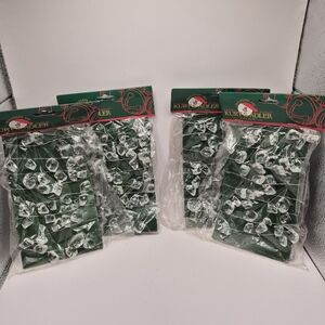 Kurt Adler Clear Ice Rock Garland 4 New In Package
